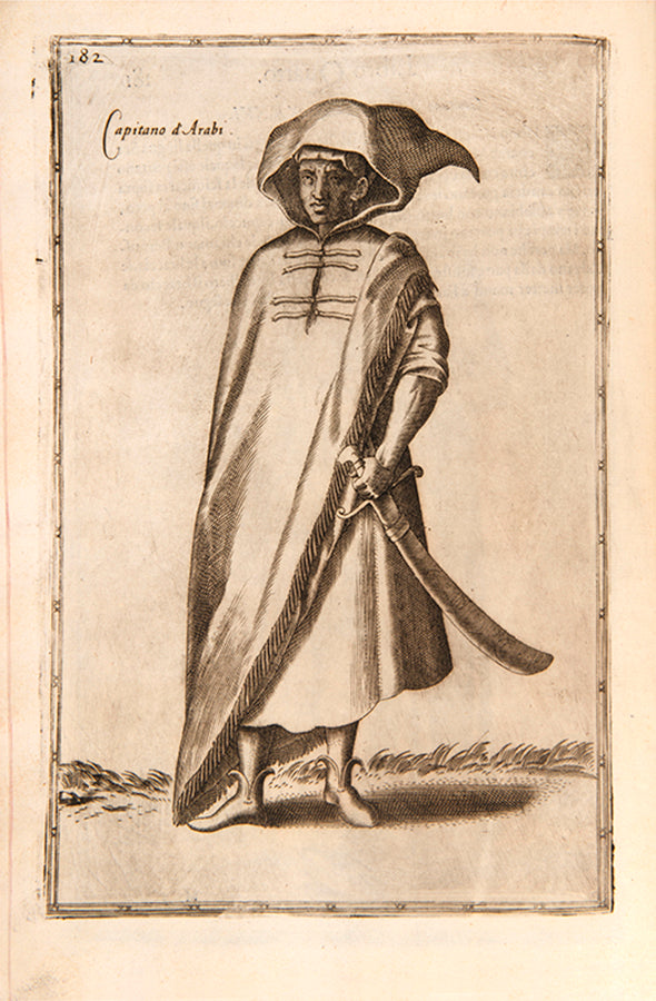 Second, expanded edition in Italian of Nicolas de Nicolay's Le navigationi et viaggi, the finest pictorial introduction to Turkish characters and costume.