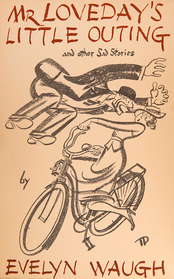 First edition of Mr Loveday's Little Outing by Evelyn Waugh.