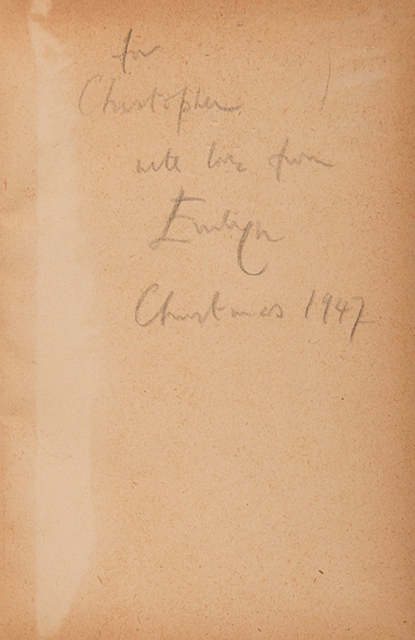 First edition of Scott-King's Modern Europe by Evelyn Waugh, inscribed by the author to Christopher Sykes.