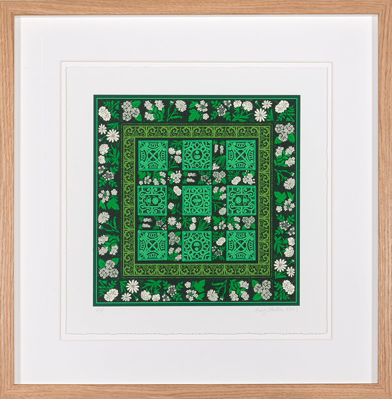 Vita's Garden by Rory Hutton is a giclee print, signed by the artist, from the edition of 30, and published in 2023.