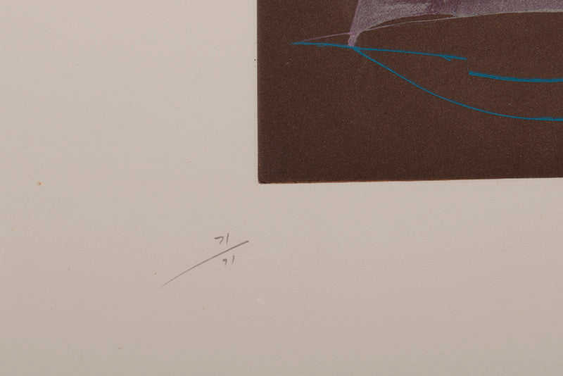 Helen Frankenthaler, Soho Dreams, 1987, etching, aquatint and drypoint, signed by the artist, from the edition of 71, on Magnani paper