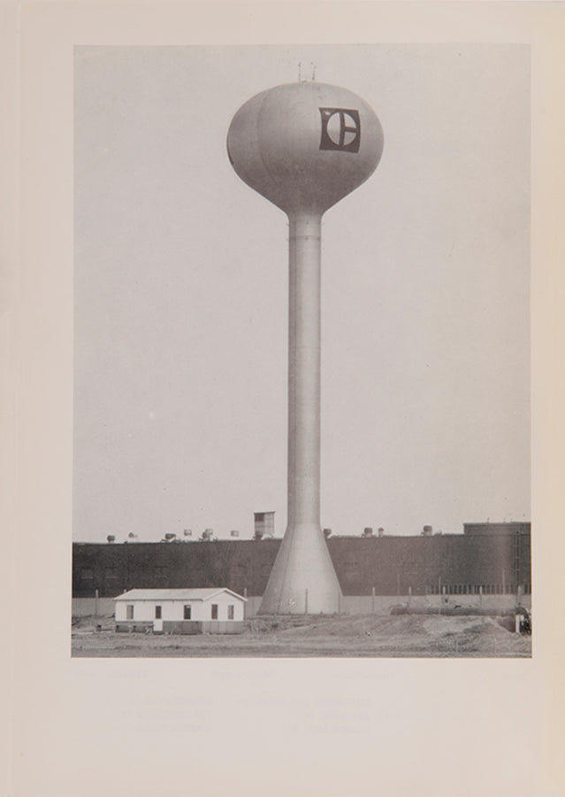 This book was issued in the 'Flying Artbooks' series curated by Germano Celant to coincide with an exhibition of Bernd & Hilla Becher's photographs at Galleriaforma, Genoa, their first exhibition in Italy.