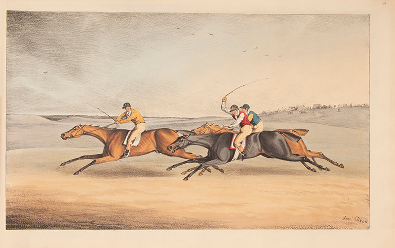 The coloured issue of Samuel Alken's Delineations of British Field Sports ranks as one of the rarest sporting books of the period
