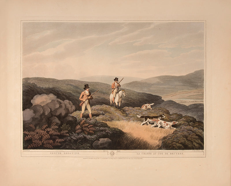 First and only edition of Orme's Collection of British Field Sports by Samuel Howitt.