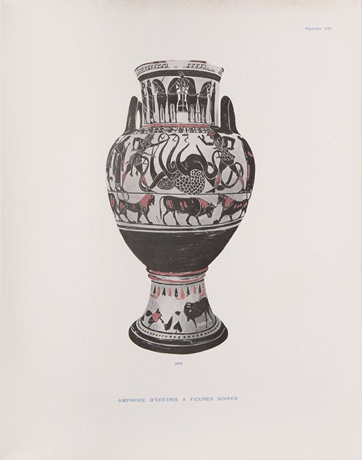 First edition of Catalogue des vases peints du Musee national d'Athenes by Georges Nicole.