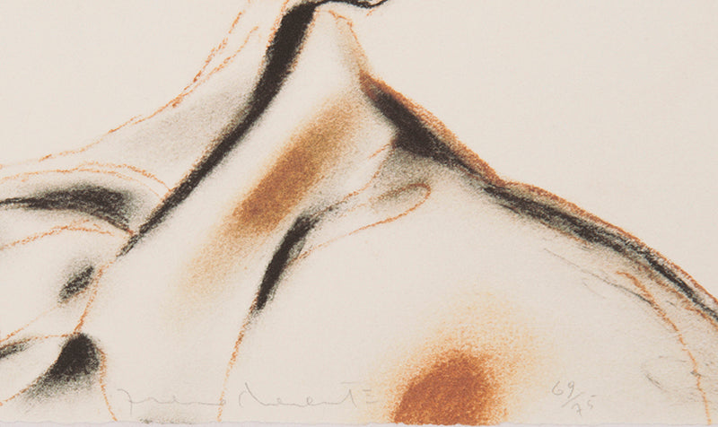 Francesco Clemente, Untitled from the Geldzahler Portfolio, 1997, Digital Ink Jet Print, signed by the artist, from the edition of 75, on Arches 260 Hot Press