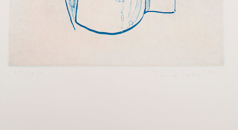 David Salle, Paper Lanterns from The Geldzahler Portfolio, 1998, solar plate intaglio, signed by the artist, from the edition of 75, on Somerset paper