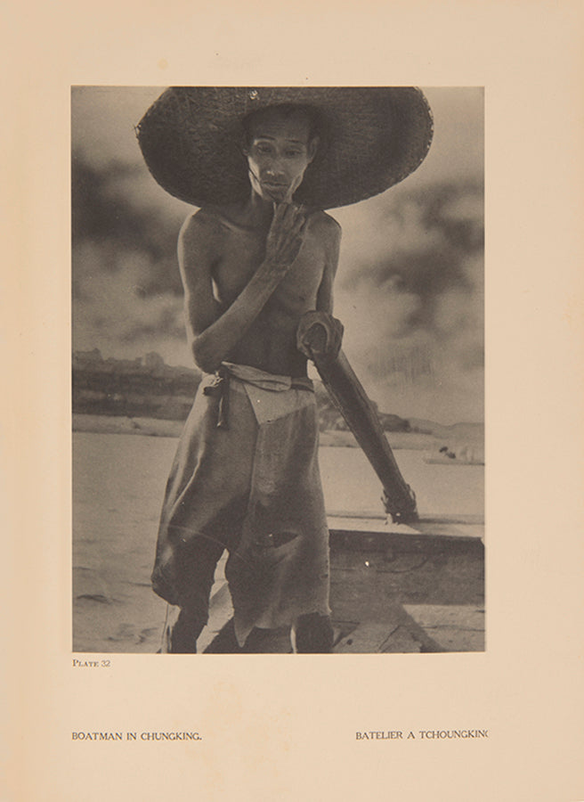 With the rare dust-wrapper. Le Palud's account of a journey from Chungking to Ichang illustrated with fine large photographs.