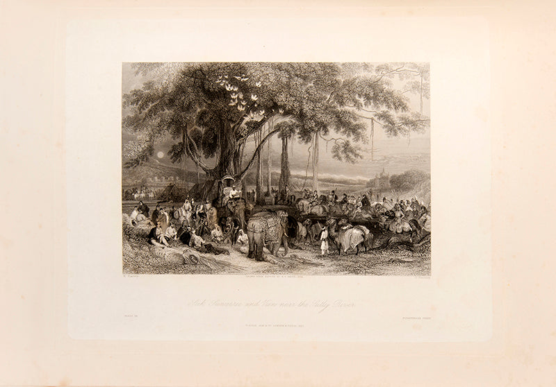 Well illustrated account of White's tours in the direction of Mussoore, Simla, the sources of the Jumna and Ganges, etc