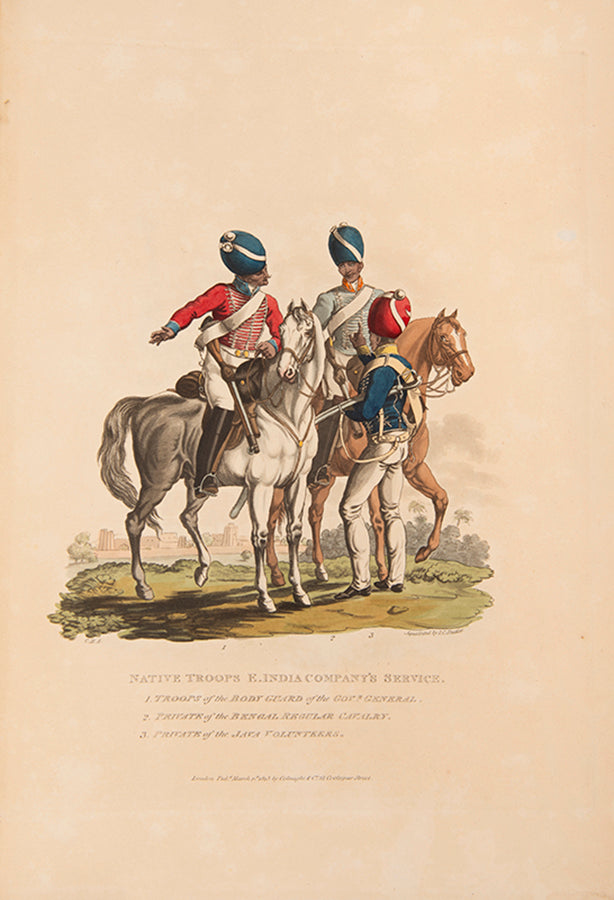 Charles Smith's survey of the military uniforms of the Army of the British Empire at the beginning of the nineteenth-century.
