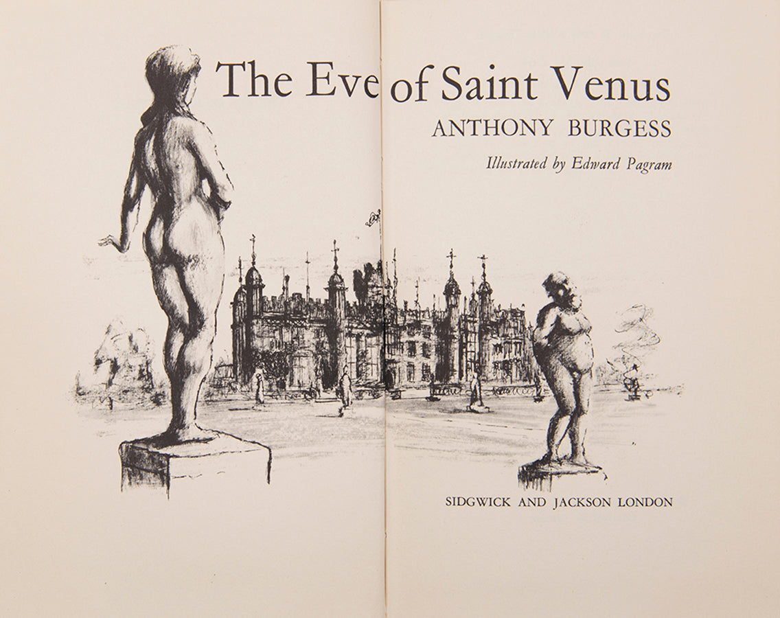 First edition of The Eve of Saint Venus by Anthony Burgess