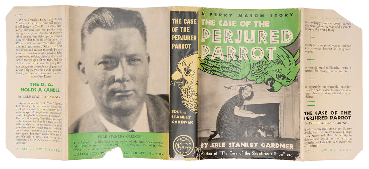 First edition of The Case of the Perjured Parrot by Erle Stanley Gardner.