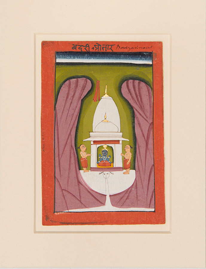 Illustration from a series of Hindu Deities,