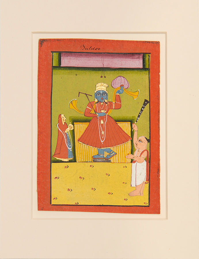 Illustration from a series of Hindu Deities,