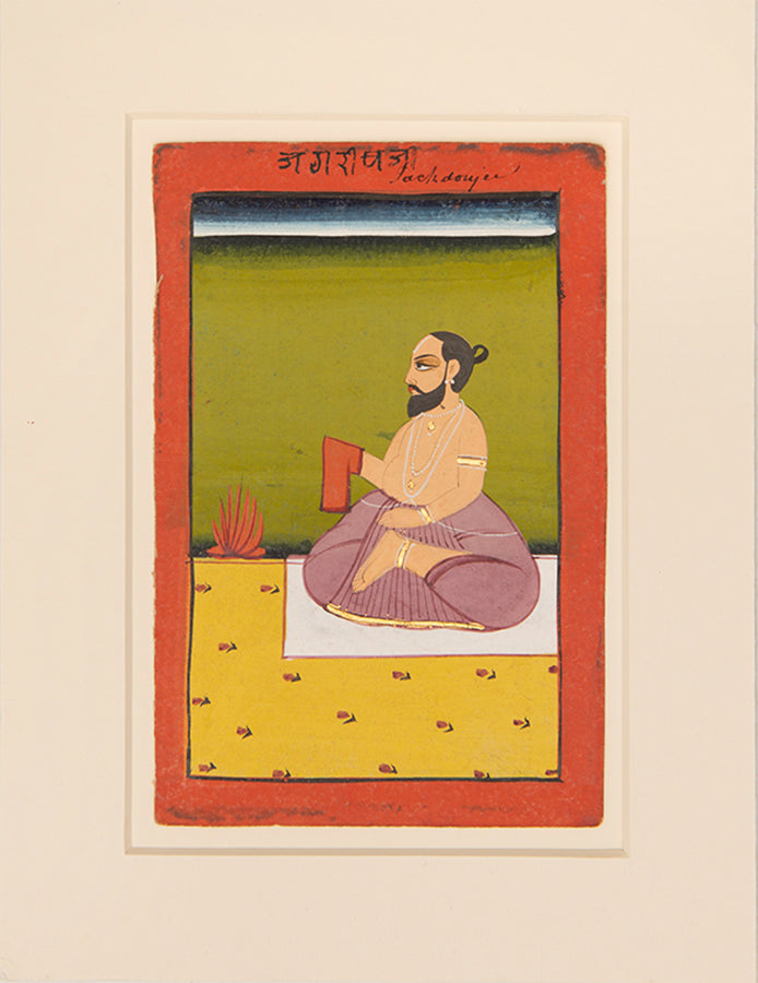 Illustration from a series of Hindu Deities,