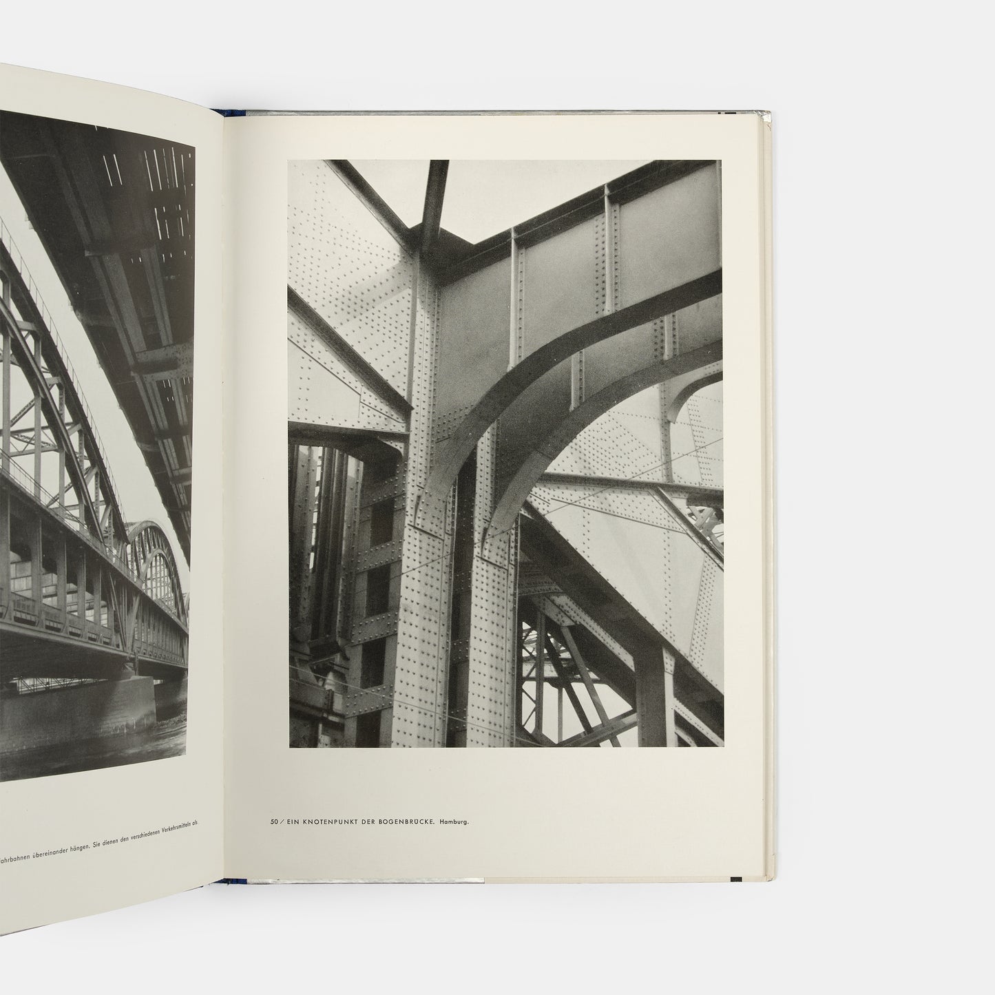 An inscribed copy of Eisen und Stahl, an important work in the history of modern photography. It exemplifies Renger-Patzsch's New Objectivity approach and attempts to redefine how industry and technology could be photographed.