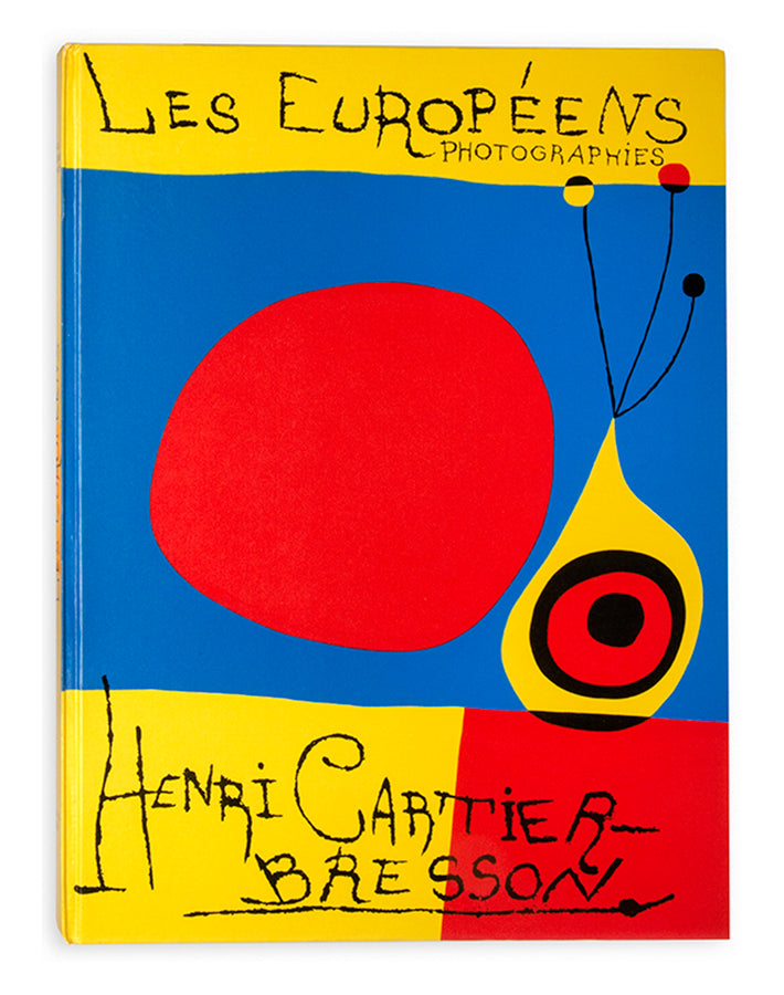 One of a small number of copies of Henri Cartier-Bresson's Les Européens issued in a presentation dust-jacket with the printed name of the recipient, this example designated 'a Monsieur Roger Loubry, européen...'