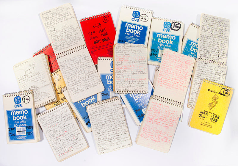 An exceptional set of notebooks recording the observations of Audubon Master Birder Howard Boltson between 1985 and 1992, primarily in New York state.