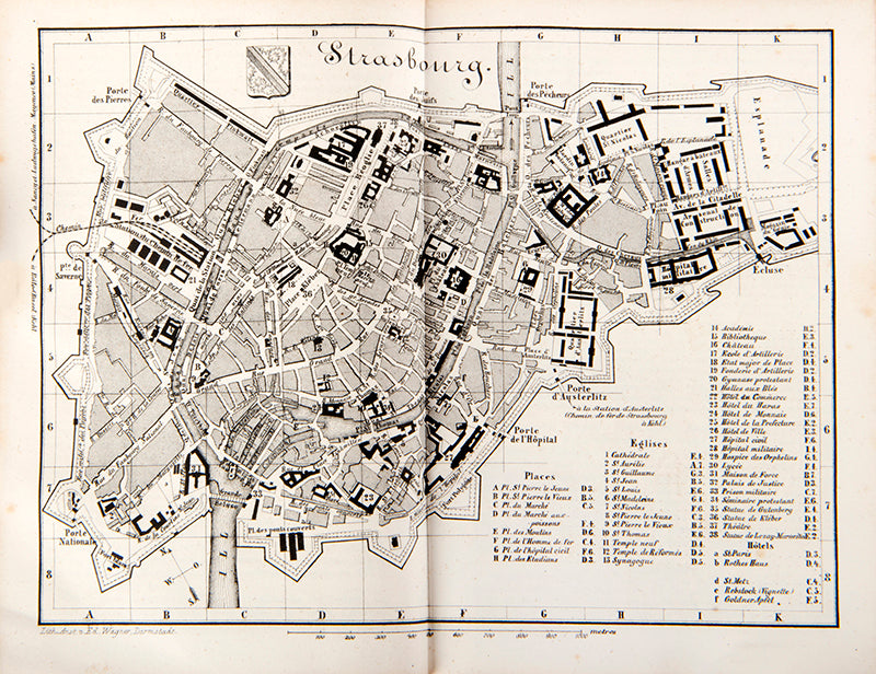 Includes Cologne, Dusseldorf and Strassbourg.