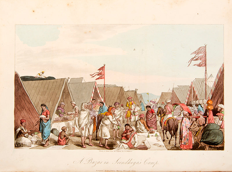 Thomas Broughton was Commander of the Resident's Escort at the Court of Scindia. His march commenced in Agra and took in the Siege of Doonee and ended at Ajmeer.