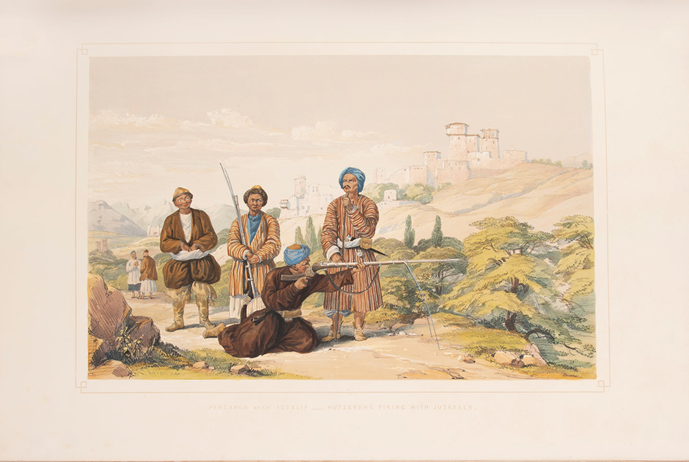 First edition of Character & Costumes of Afghaunistan by Captain Hart, the scarcest of the great illustrated books on Afghanistan.