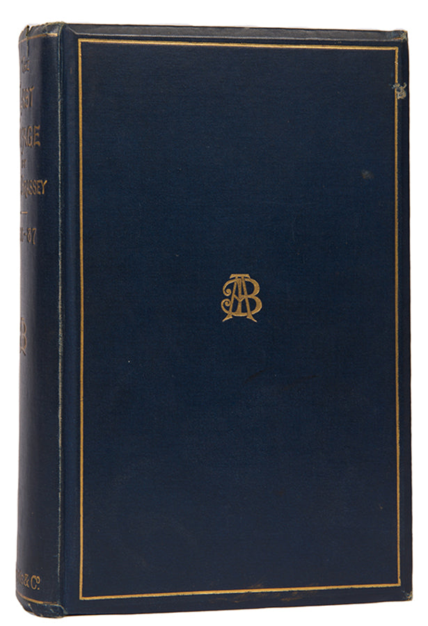 A presentation copy of Lady Brassey's Last Voyage from her widower.