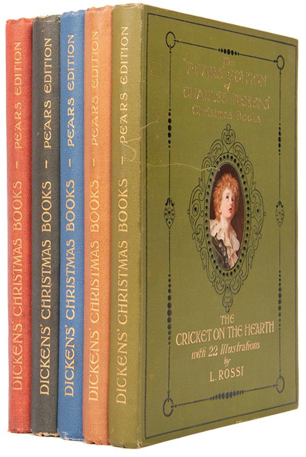 A complete set of this delightful edition of Dickens' Christmas classics, publshed by the world reknowned soap manufacturer.