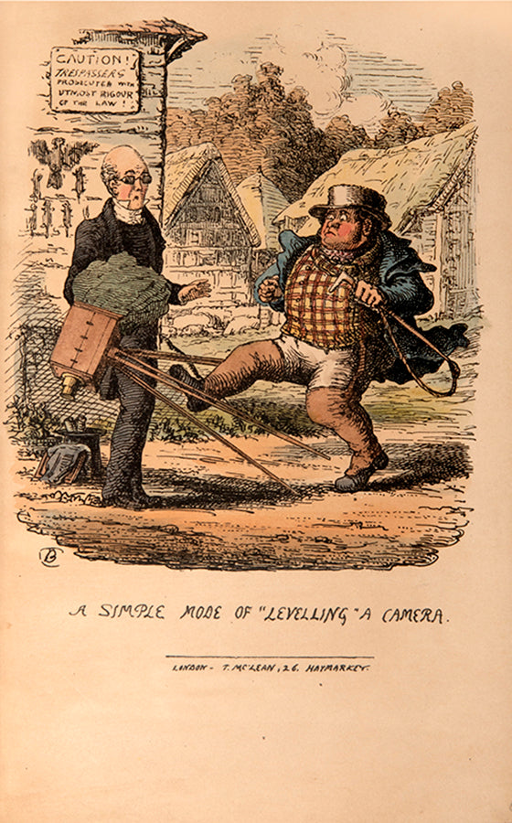 The first edition of Photographic Pleasures by Cuthbert Bede, containing 24 amusing hand-coloured plates depicting visual puns.