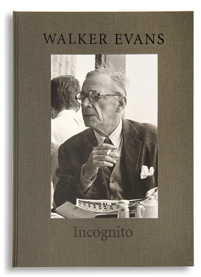 The interview in Incognito is considered a definitive source for insights into the process, philosophy and personality of Walker Evans, one of America's greatest photographers.