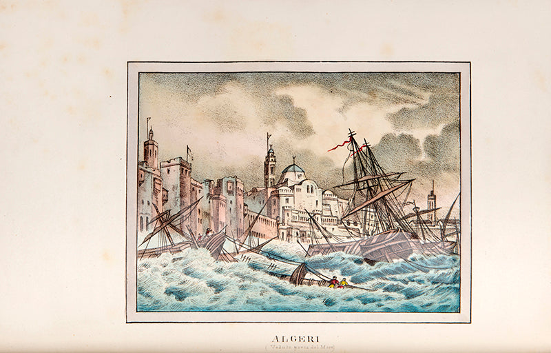 L'Affrica Francese by Pierre Christian, containing 66 hand-coloured lithograph plates.