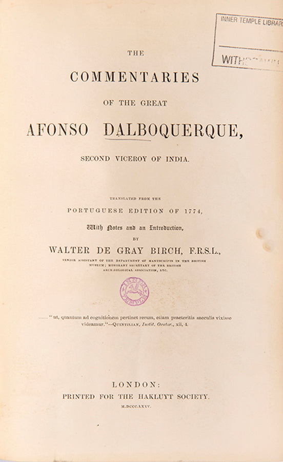 Afonso de Albuquerque, 1st Duke of Goa, was a Portuguese general, admiral, and statesman. He served as viceroy of Portuguese India from 1509 to 1515