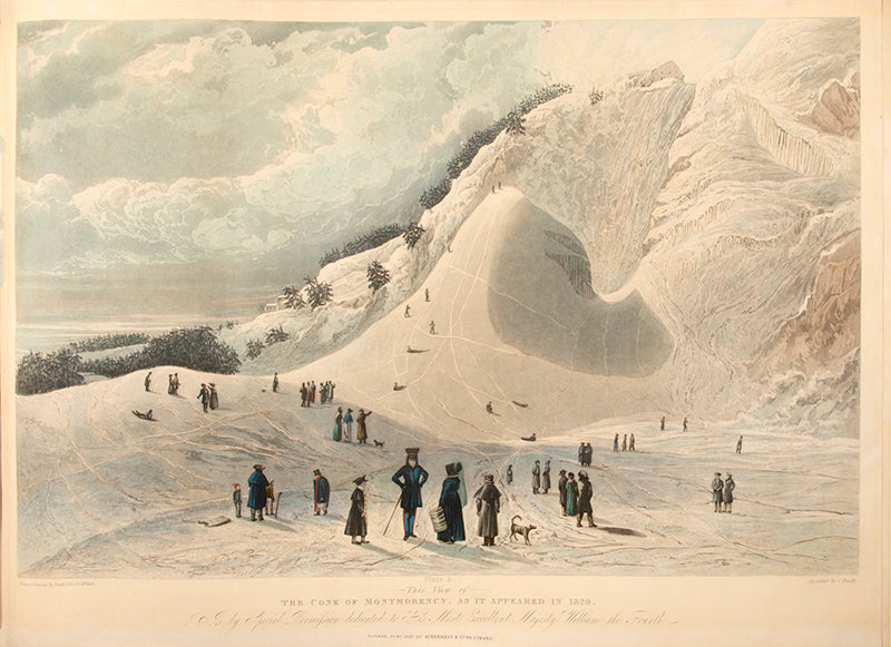 First edition of James Pattison Cockburn's Views of Quebec, a rare set of six views of Quebec during his time as an officer in the Napoleonic Wars.
