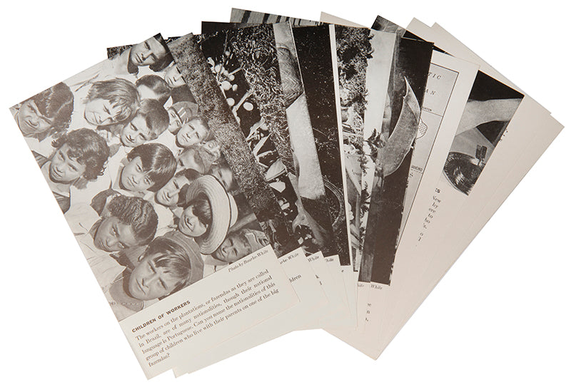 Coffee Through the Camera's Lens is a scarce Depression-era ephemeral publication resulted from an assignment by the American Can Company, for whom Margaret Bourke-White spent two months in Brazil, photographing the coffee industry