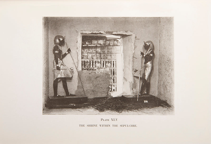 First edition of the three-volume Tut-Ankh-Amen, Howard Carter's account of the most famous archaeological discovery of the 20th century.