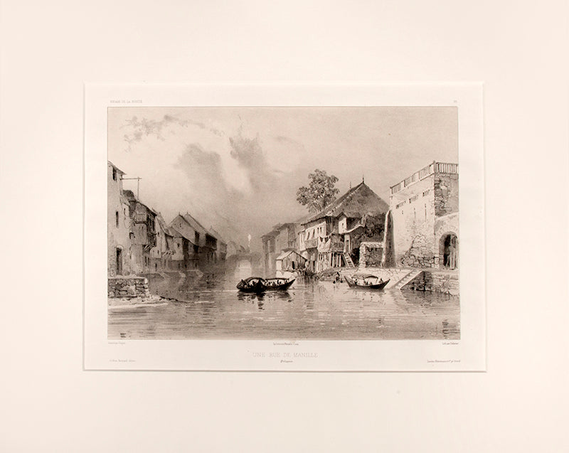 Une Rue De Manille. Plate 53.