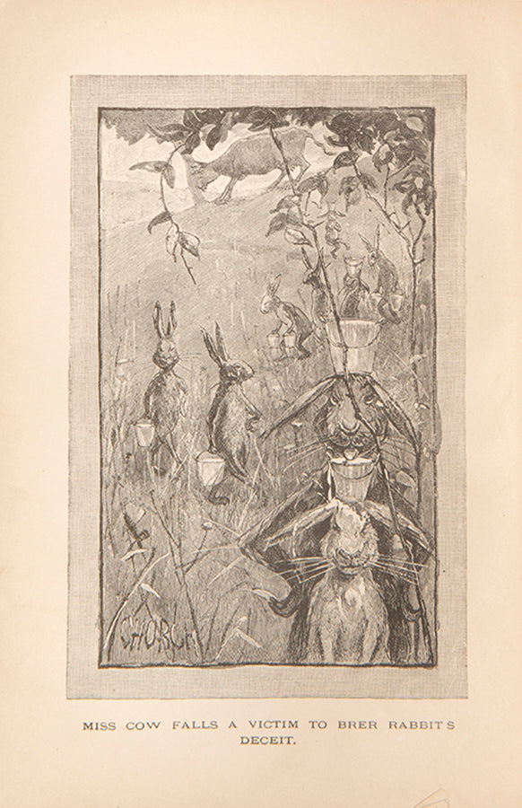 A first edition, first issue, of Joel Chandler Harris's Uncle Remus, His Songs and His Sayings, his first important work preserving the oral tales of African-American slaves.