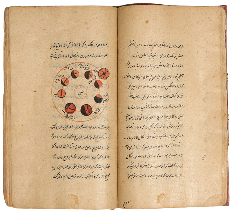 Farsi astronomical manuscript of Risala dar Ilm'i Heyat by Ali Qushji dated 1747 AD.