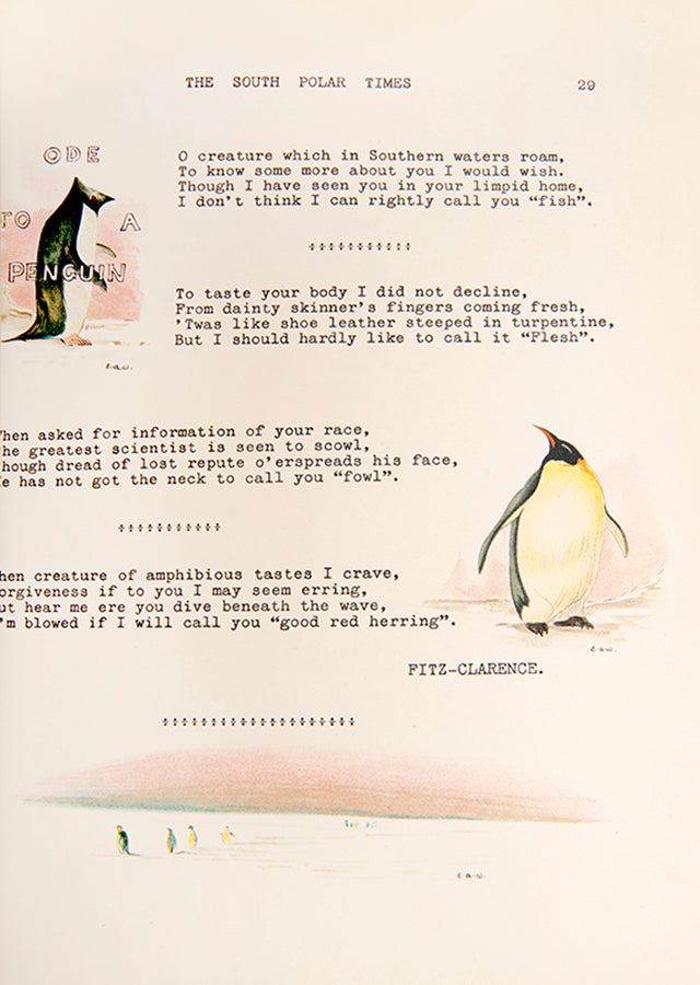 A cornerstone of Antarctic exploration. A reproduction of the South Polar Times magazine issued during the Antarctic expeditions of Robert F. Scott.