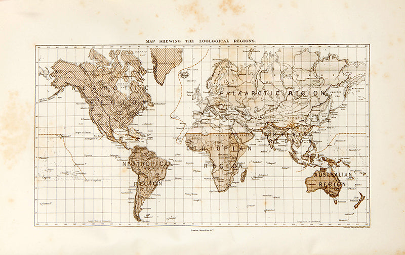 First edition of Alfred Russell Wallace's evolutioary biology book Island Life, published in 1880.