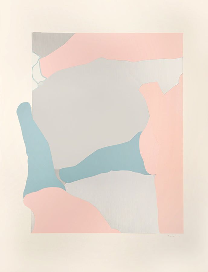 Gary Hume, One Plate from The Sister Troop portfolio, 2009, screenprint, signed by the artist, from the edition of 60, on Somerset Satin paper
