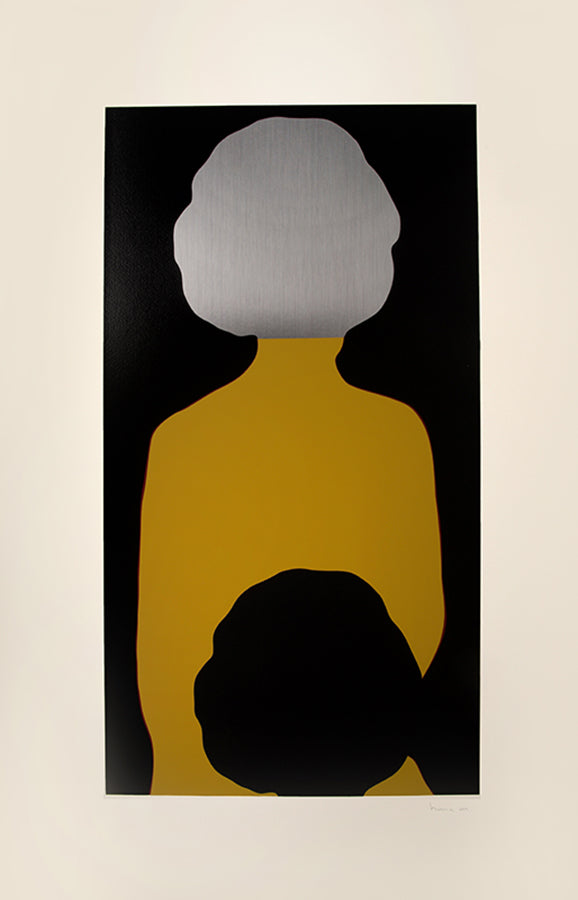 Gary Hume, One Plate from The Sister Troop portfolio, 2009, screenprint, signed by the artist, from the edition of 60, on Somerset Satin paper