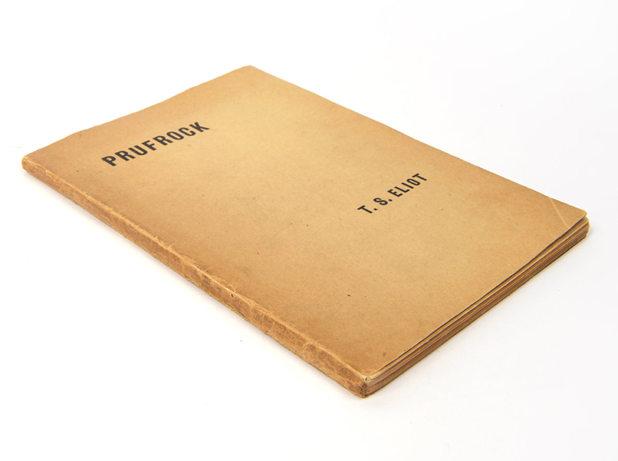 First edition of Prufrock by T.S. Eliot.