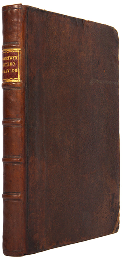 First edition Wilhelmus Noortwyk's Uteri Humani Gravidi, a significant and uncommon obstetrical work illustrated with four superb engravings after Jan Wandelaar, published in 1743.