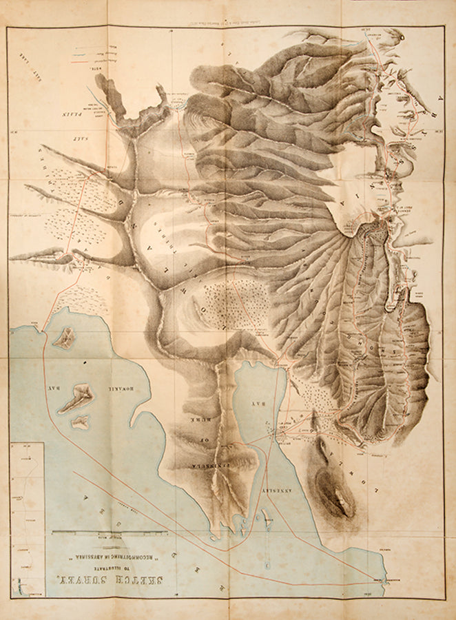 First edition of Wilkins's Reconnoitring in Abyssinia, containing ten attractive lithographs. The copy of Major-General Sir Elliot Wood, who served in Abyssinia under Wilkins and would go on to command the Royal Engineers in the Boer War.