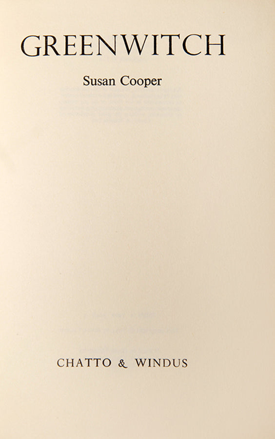 First edition of The Dark is Rising series by Susan Cooper.