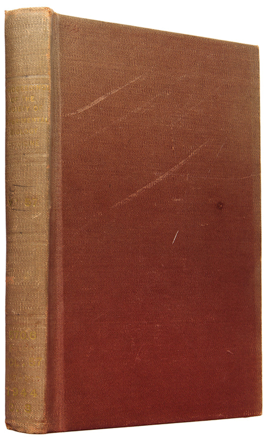 The rare first edition of Effect of Streptomycin and Other Antibiotic Substances, the paper announcing a potential cure for tuberculosis by Albert Schatz and Selamn Waksman.