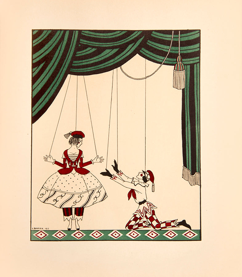 Barbier's wonderful illustrations for Nijinsky and the Ballets Russes.