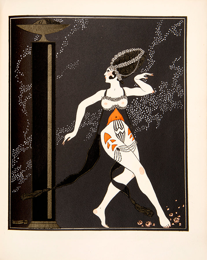 Barbier's early masterpiece dedicated to Tamara Karsavina.