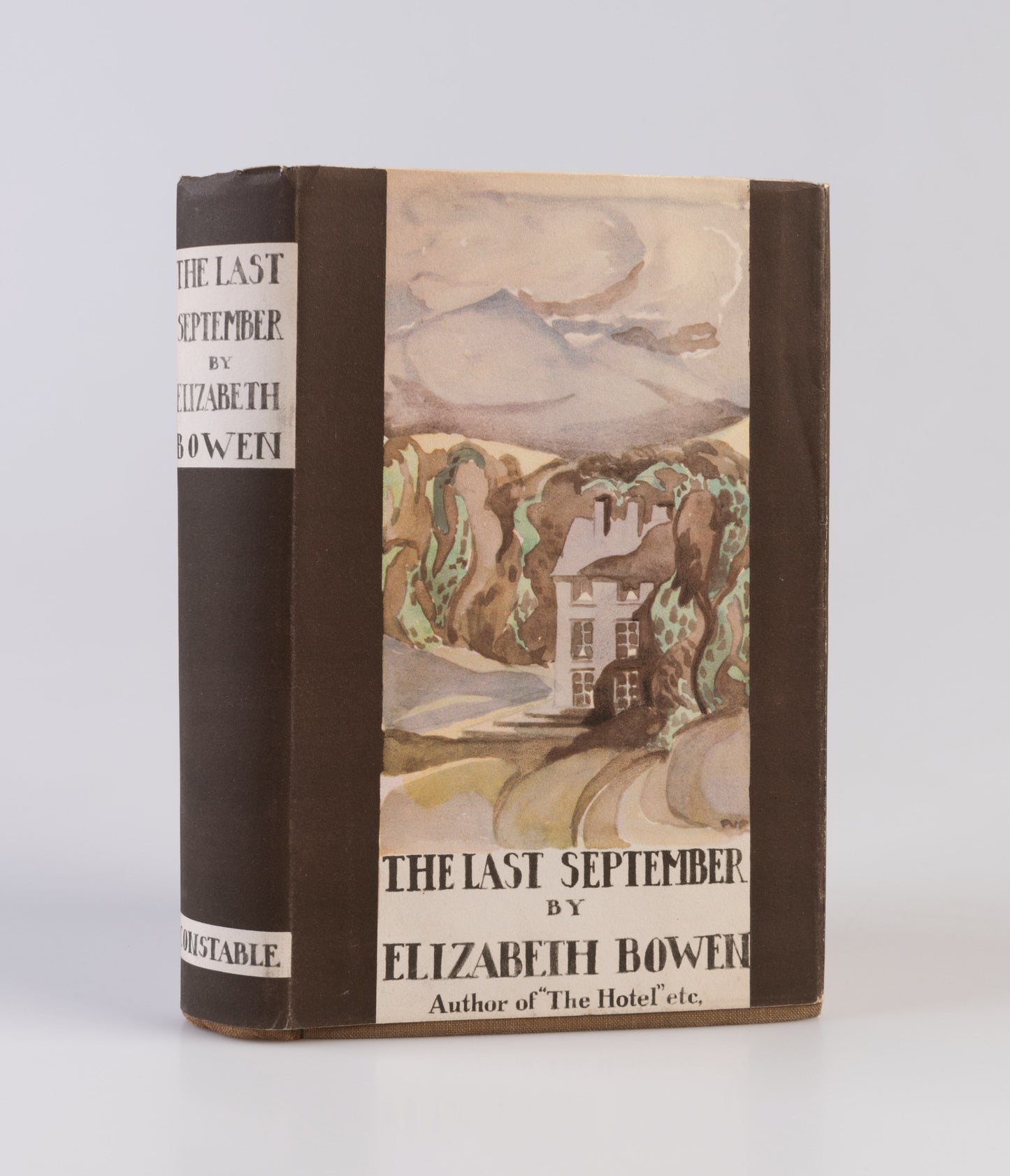 First edition of The Last September by Elizabeth Bowen, inscribed by the author.