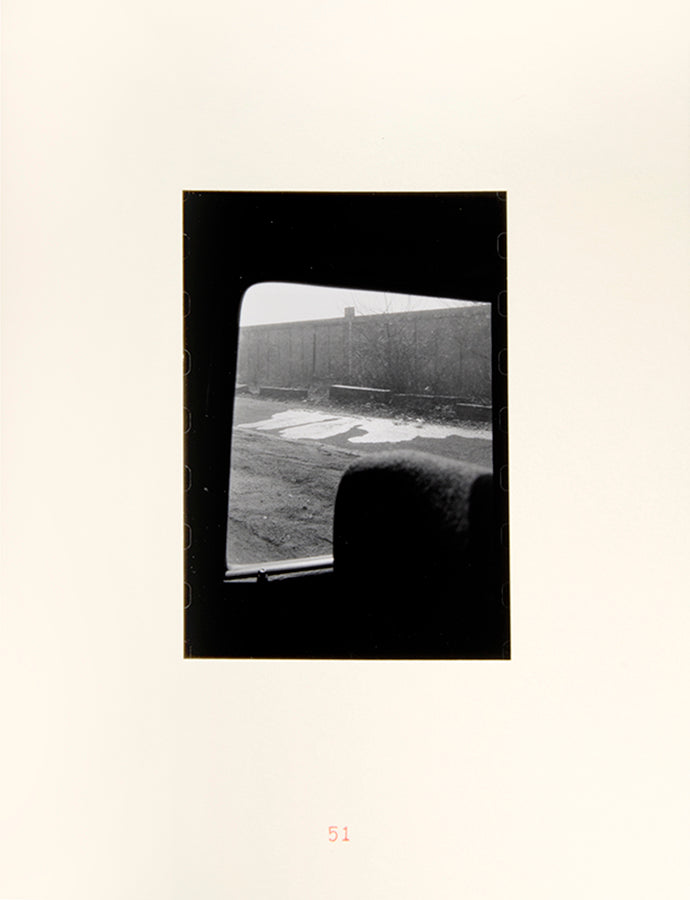 JohnGossage took these photographs in Berlin using a telephoto lens and surveillance film. The series title relates to Gossage's memory of a graffiti warning he often saw whilst growing up in New York City in the 1950s and '60s.